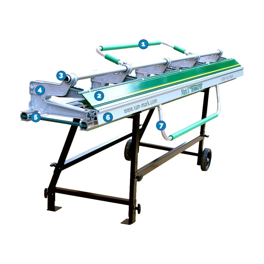 How To Use Van Mark's Tm10 Portable Siding Brake