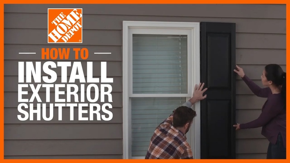 How to Attach Shutters to Vinyl Siding