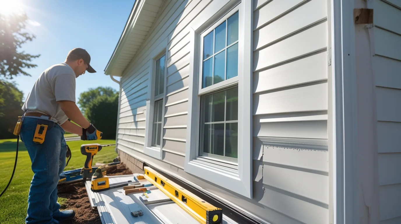 How To Install A Replacement Window With Vinyl Siding