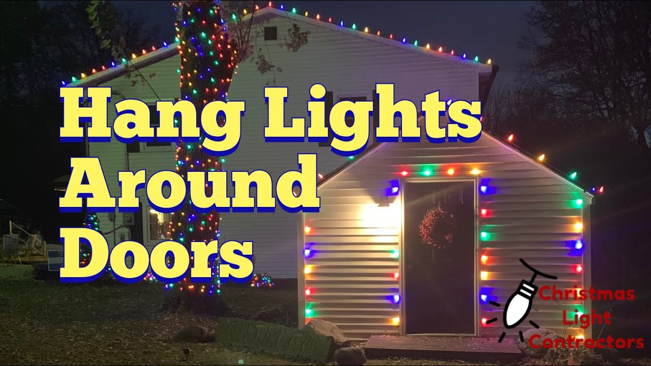 How To Attach Christmas Lights To Vinyl Siding