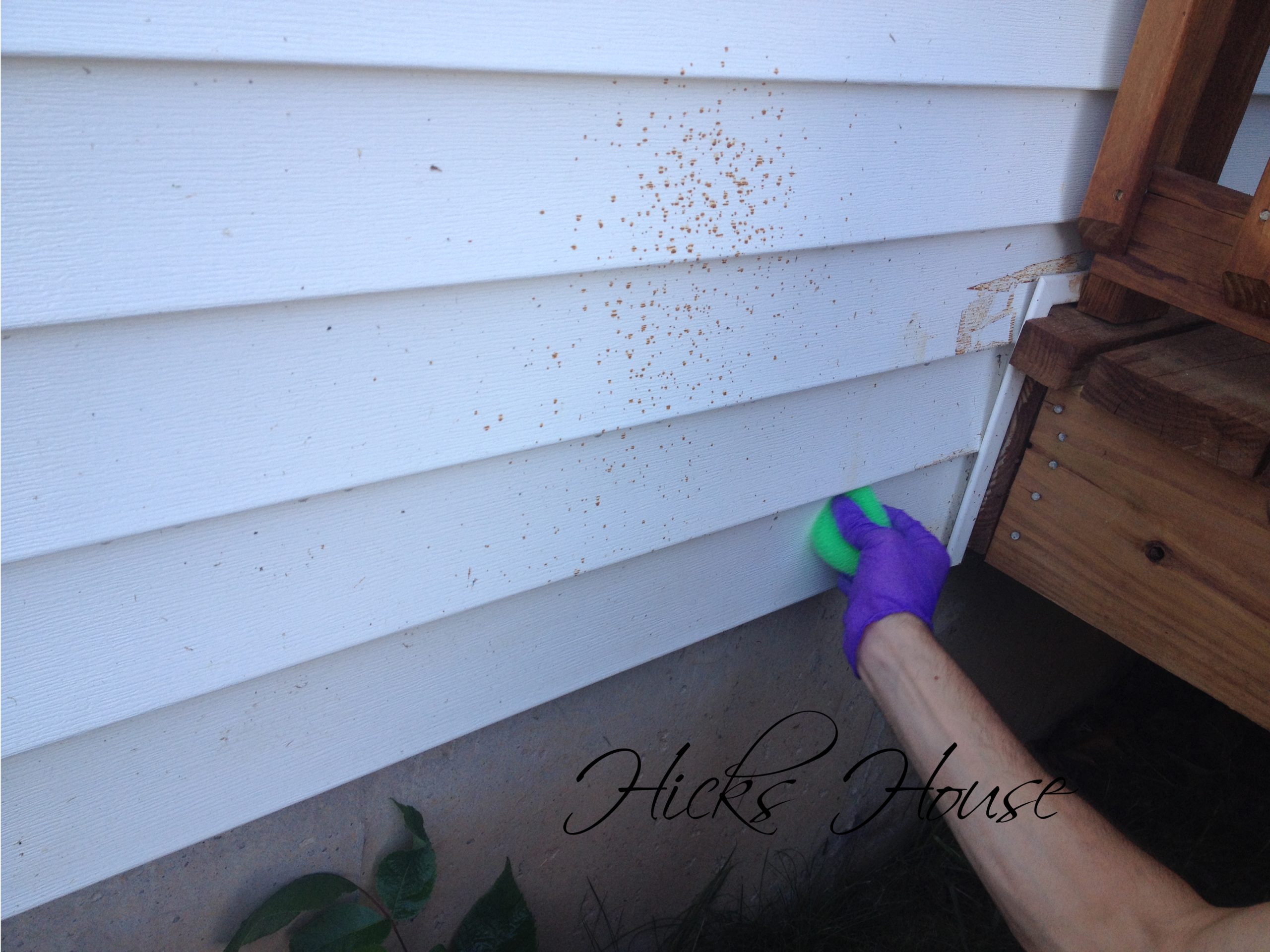How To Get Stain Off Siding