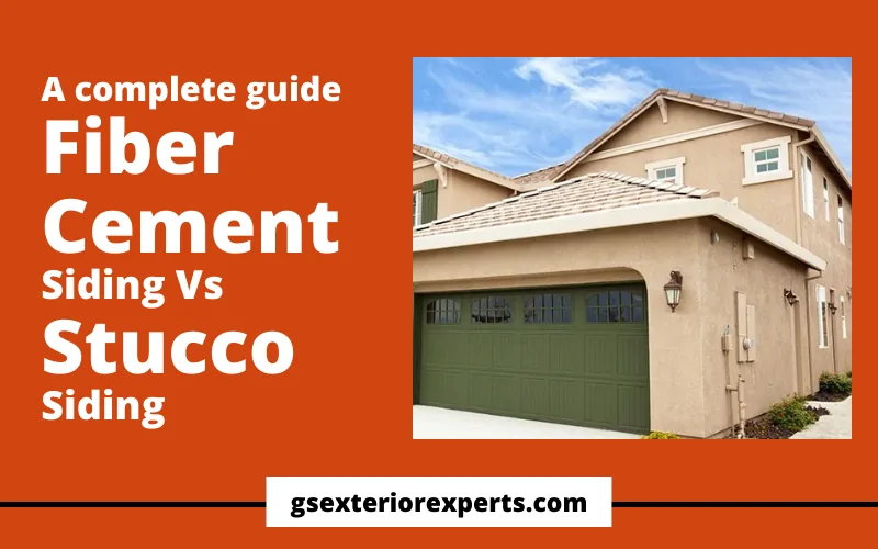 Fiber Cement Siding Vs Stucco