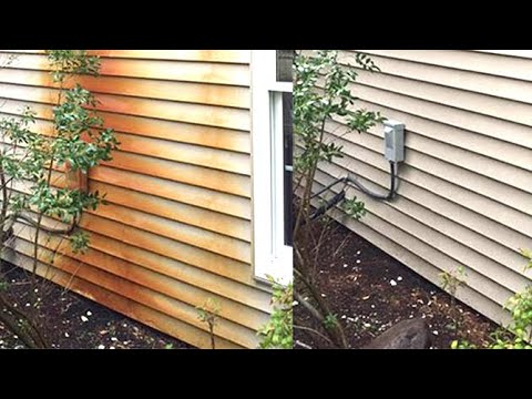 How To Remove Hard Water Stains On Vinyl Siding
