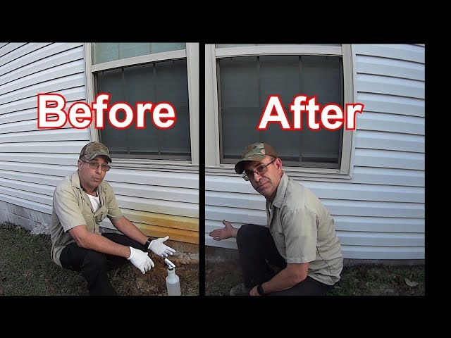 How To Get Rust Stains Off Of Vinyl Siding